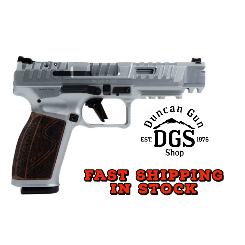 Canik Rival-S Stainless Rosewood Grips 9mm 18RD