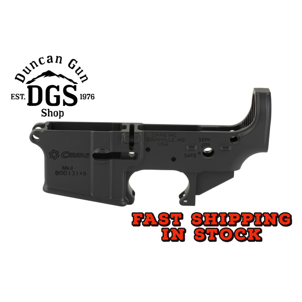 CMMG LOWER REC MK4/AR15 BLK