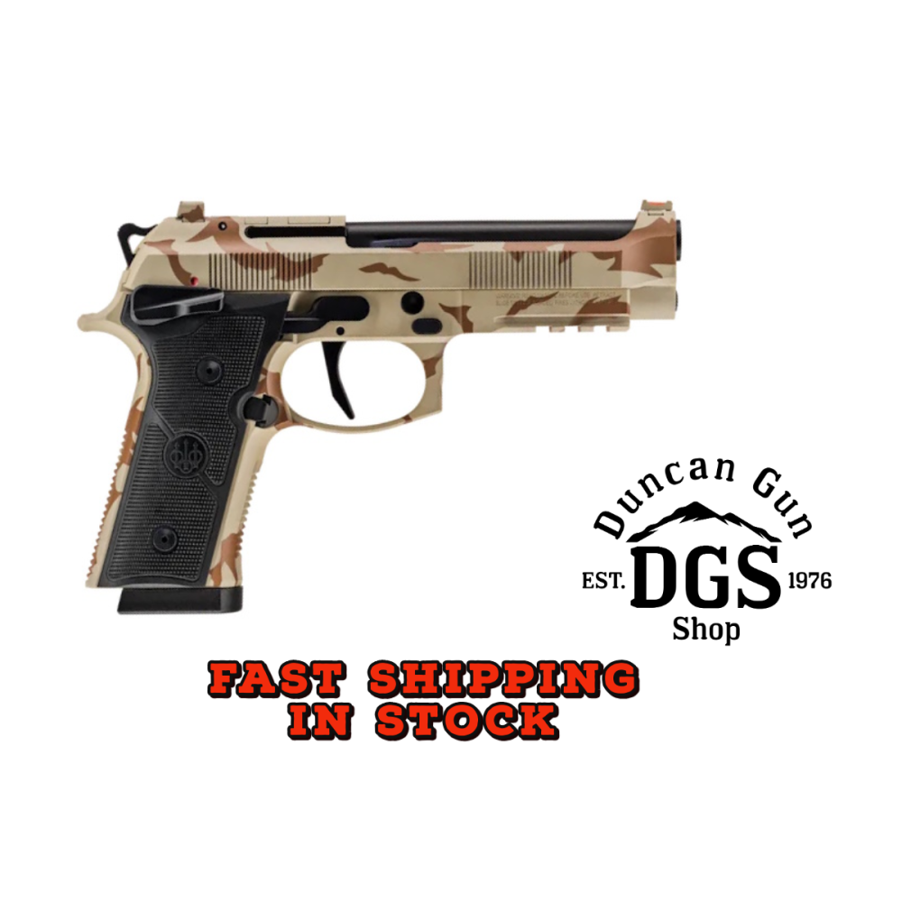 BERETTA SPEC0743A18 92XI SAO 9M  4.7 18R DESERT DPM
