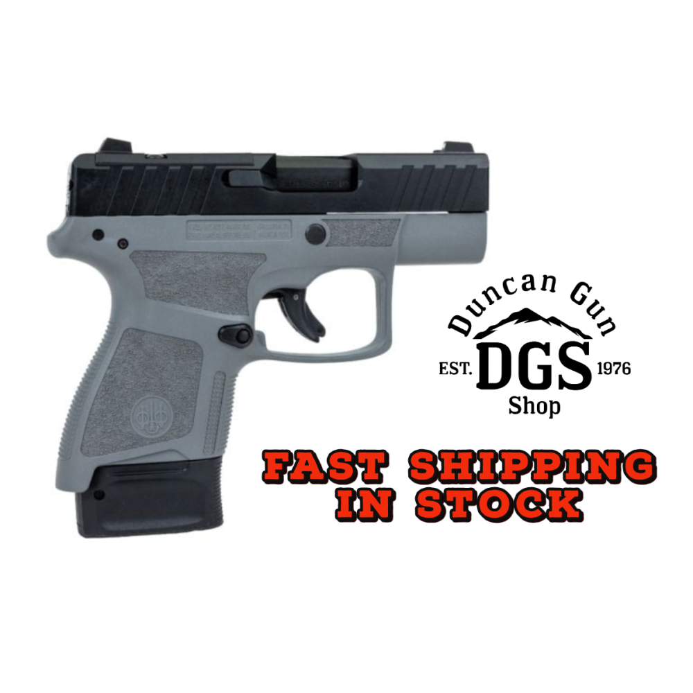 Beretta USA JAXN9268A1 APX A1 Carry Micro-Compact Frame 9mm Luger 8+1 3 Blued Steel Barrel, Black Serrated Steel Slide, Wolf Gray Polymer Frame, Polymer Grip