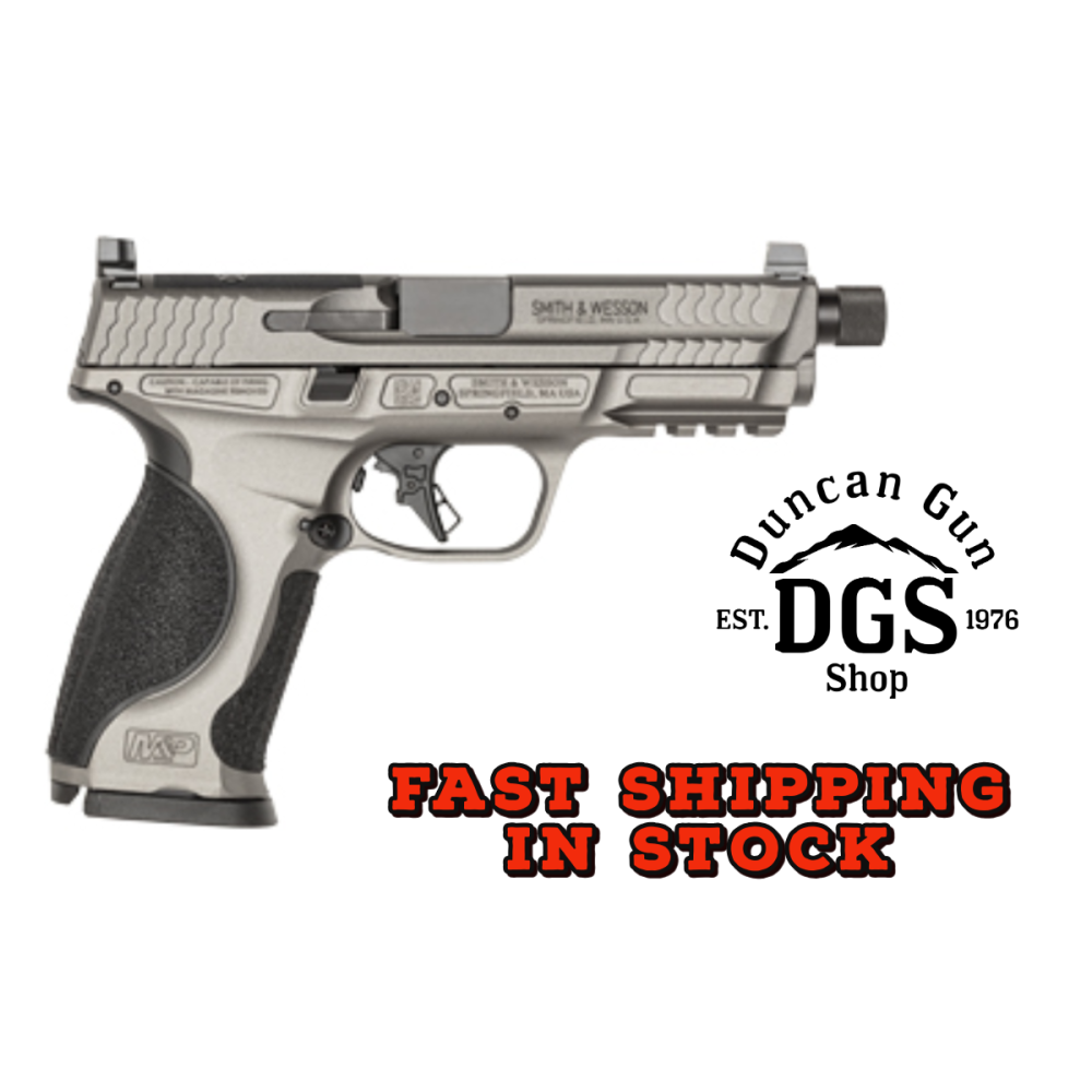 SMITH & WESSON M&P M2.0 9MM 4.6" GRAY THREADED BARREL 14162