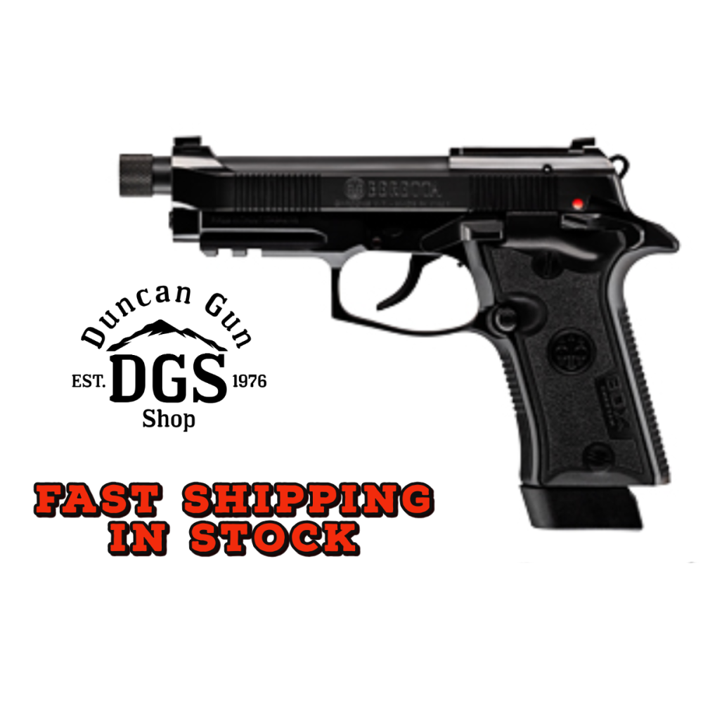 Beretta USA J80XTU15 80X Cheetah Tactical Urban W/ Threaded Barrel 380 ACP 15+1 4.40 Black