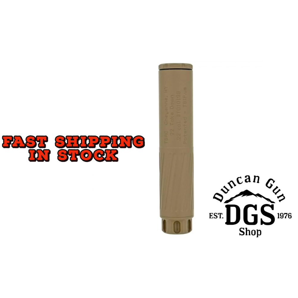Thunder Beast 22 Take Down .22LR Silencer 22-TAKEDOWN-FDE