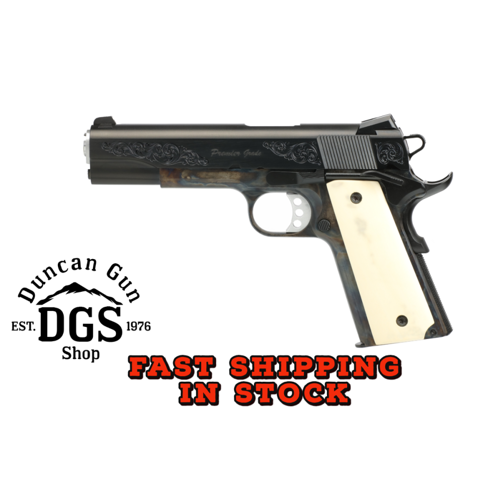 1911 GARRISON 45ACP ENGRAVED TYLER GUN WORKS PREMIER GRADE