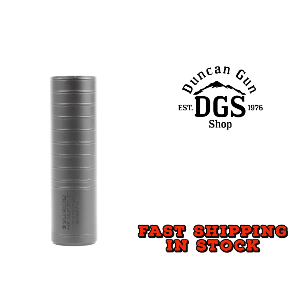 SilencerCo Spectre 9, Pistol Suppressor, 9MM, Titanium Construction, Black, Includes Spectre 9 Tool and Pistol Housing SU5422