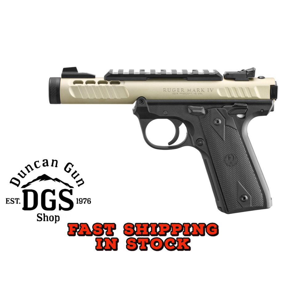 RUGER MKIV 22LR LITE HONEY BADGER 4.4" 43955