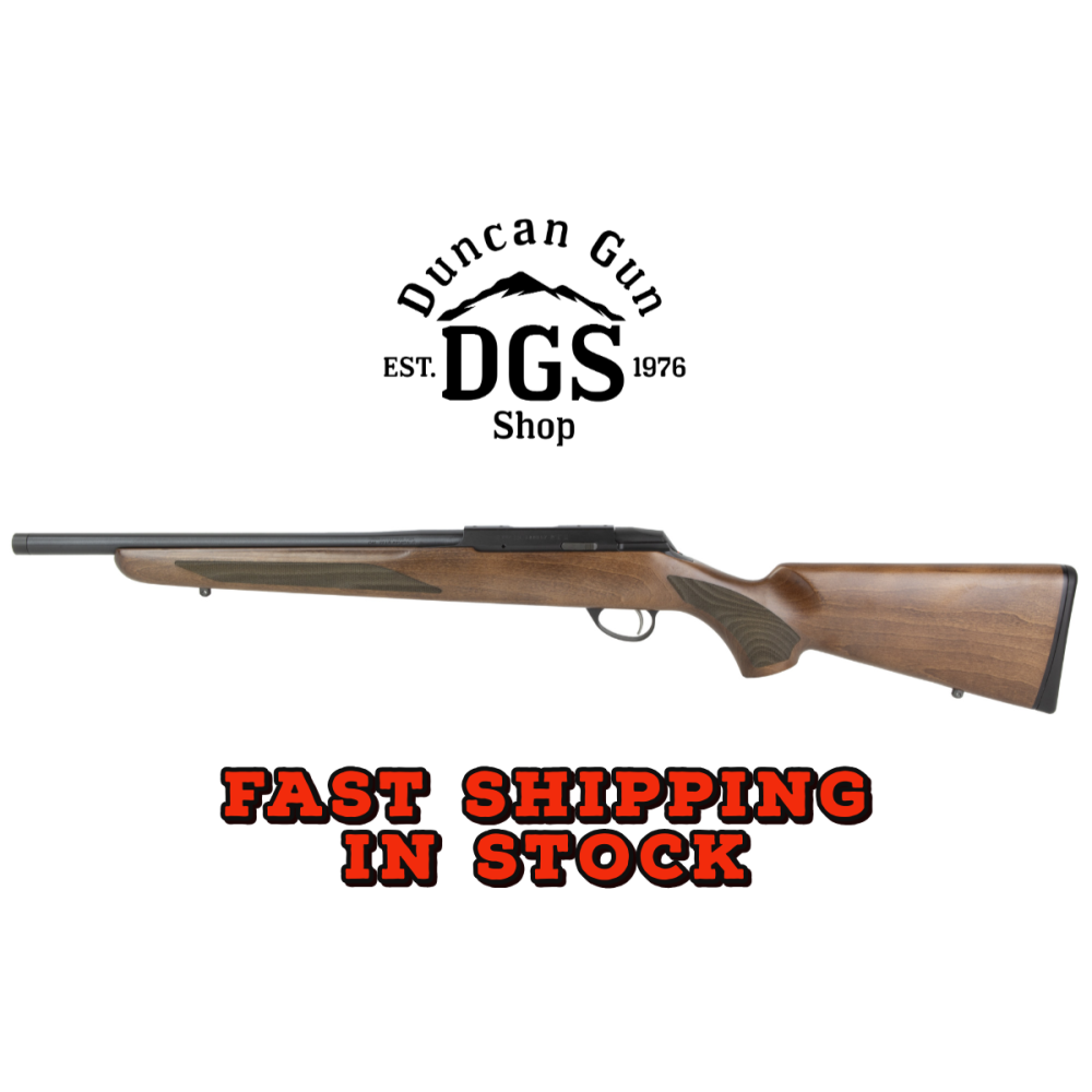 TIKKA T1X HUNTER 22LR 16 THREADED WOOD BLUED