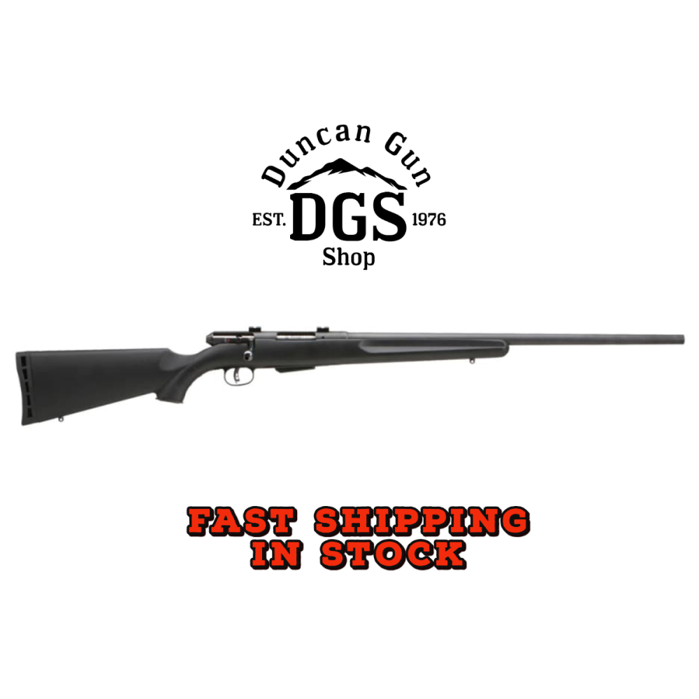 Savage Arms 19156 25 Walking Varminter Full Size 204 Ruger 4+1 22 Matte Black Heavy Barrel, Matte Black Carbon Steel Receiver Drilled & Tapped, Matte Black Fixed Varmint Synthetic Stock, Right Hand