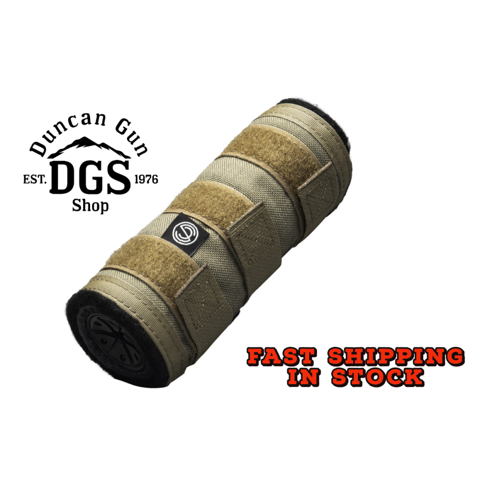 SilencerCo Suppressor Cover 7.5" FDE
