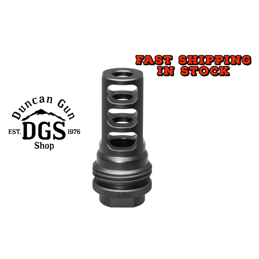 SCO ASR MUZZLE BRAKE 11/16"-24 .458CAL