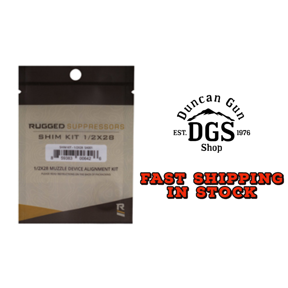 RUGGED 1/2X28" SHIM KIT