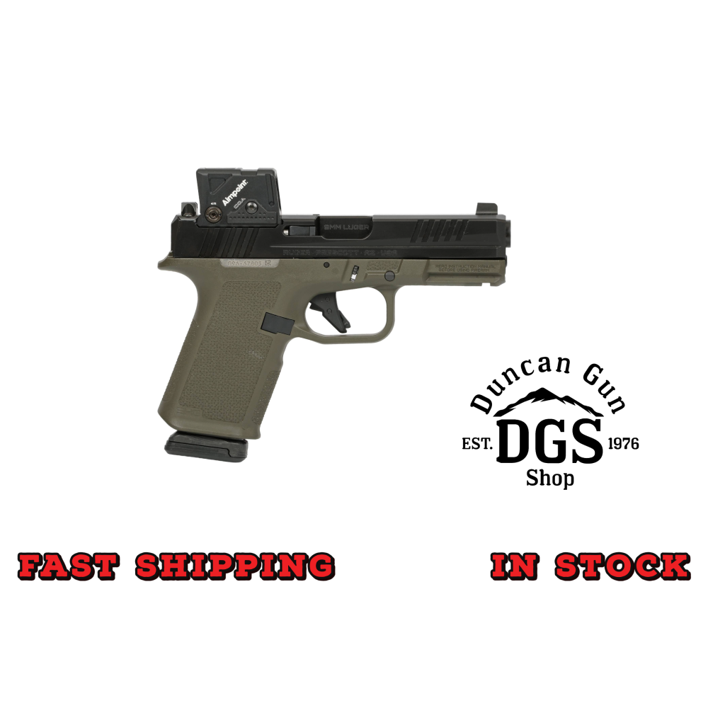 Ruger RXM 9mm Luger 4" blk/odg COA
