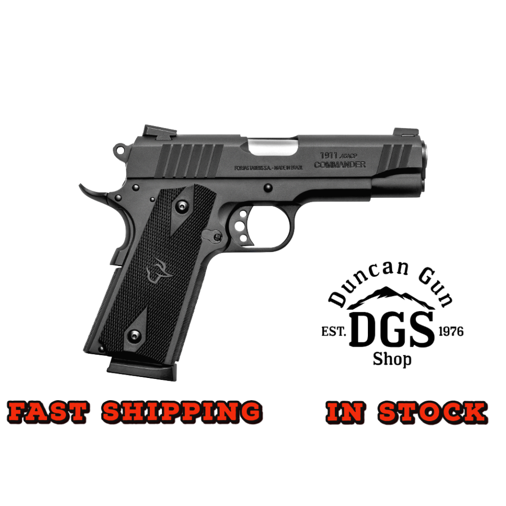 1911 COMMANDER 45ACP BLK 4.25 1-191101COM | 8+1 | ADJ SIGHTS