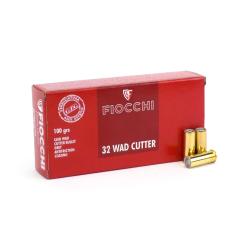 Fiocchi 32 S&W Long 100gr Wad Cutter, 50rnds
