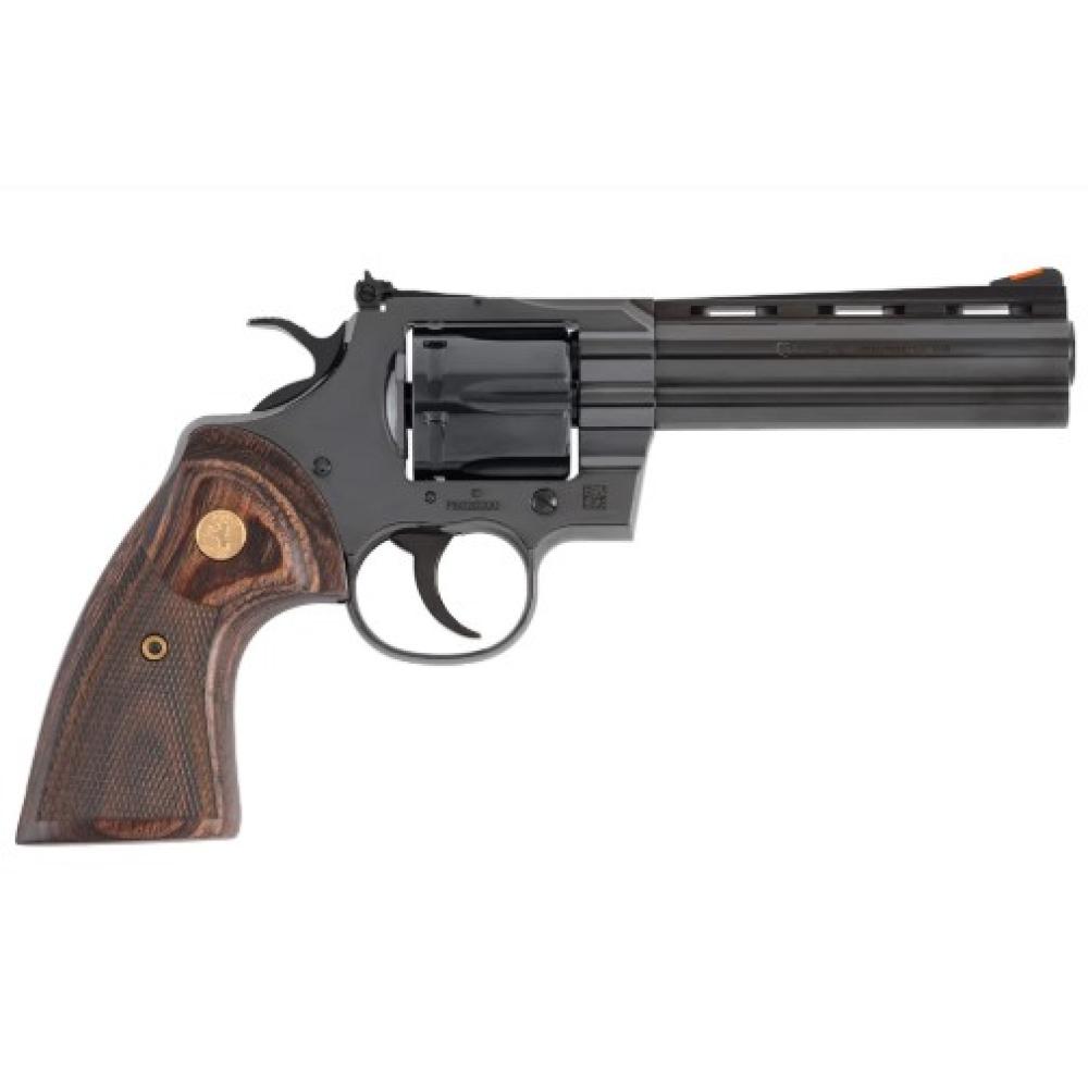 Colt Python 357 Magnum Revolver, Blued, 5" Barrel