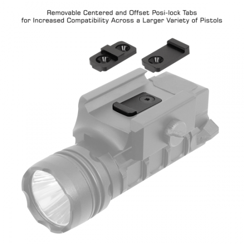 UTG Sub-compact LED Ambi. Pistol Light, 400 Lumen