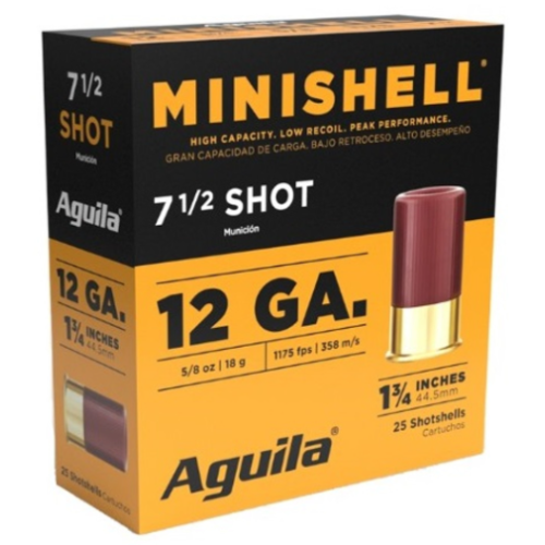 AGUILA MINISHELL 12 GAUGE 1.75'' 5/8OZ 7.5