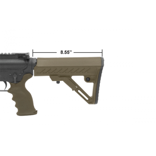 AR15 OPS READY S2 MIL-SPEC STOCK ONLY, FDE - UTG PRO®