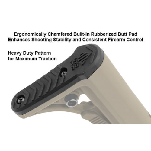 AR15 Ops Ready S3 Mil-spec Stock Only, FDE - UTG PRO®