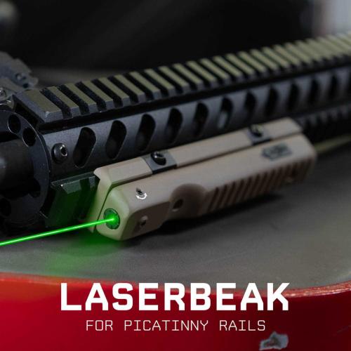 Monstrum Laserbeak Picatinny Laser Sight with USB-C Rechargeable