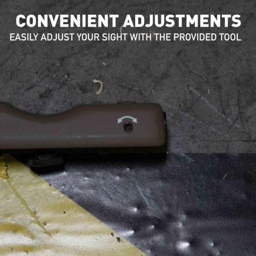 Monstrum Laserbeak M-LOK Laser Sight w/USB-C Rechargeable Battery