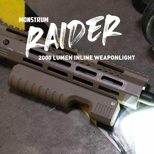 Raider 2000 Lumen X2 Flashlight Foregrip