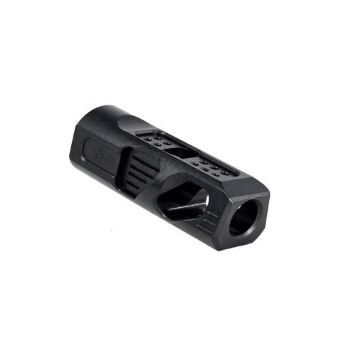 "Ravage" Muzzle Brake 1/2"x28 - .223 / 5.56 / 9MM - Black