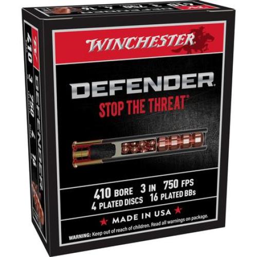 Winchester PDX1 Defender 410 Bore 3" Defense Disc/BB Combo Pack