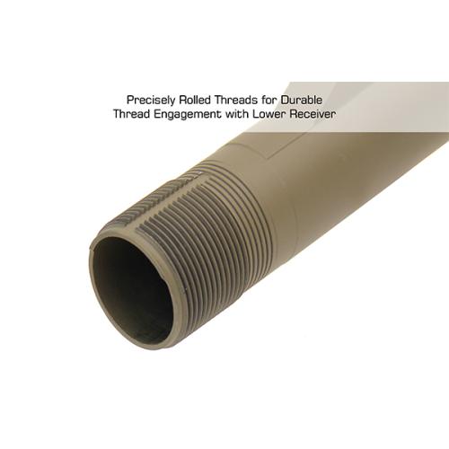 AR15 6-position Receiver Extension Tube, Mil-spec, FDE Cerakote® - UTG PRO®