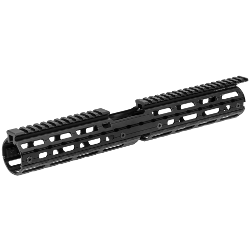 AR15 Super Slim Drop-in M-LOK® Handguard, 15" Carbine-length, Extended Top Rail, FSP Cutout - UTG PRO®