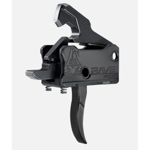 Rise Armament Rave PCC AR Trigger - Curved Bow - Anti-Walk Pins