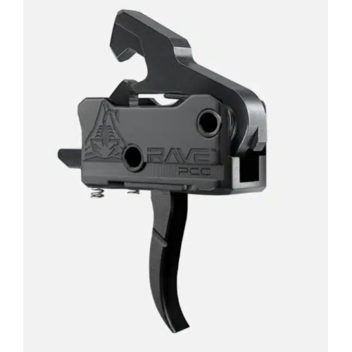 Rise Armament Rave PCC AR Trigger - Curved Bow - Anti-Walk Pins