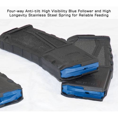 AR15 30 Round Polymer Magazine, .223/5.56, Black