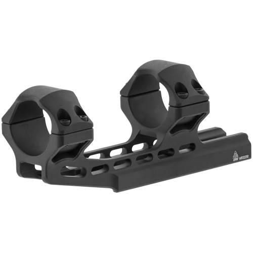 30mm Picatinny Cantilever Mount, 50mm Offset, High Profile, Black - Accu-Sync