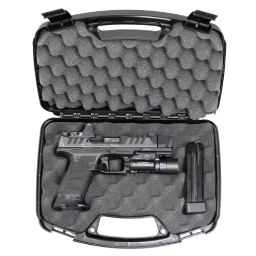 807 - MTM Handgun Case Single up to 6" Revolver or Pistol - Black