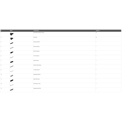 AR15 Lower Upgrade Kit, Matte Black - UTG