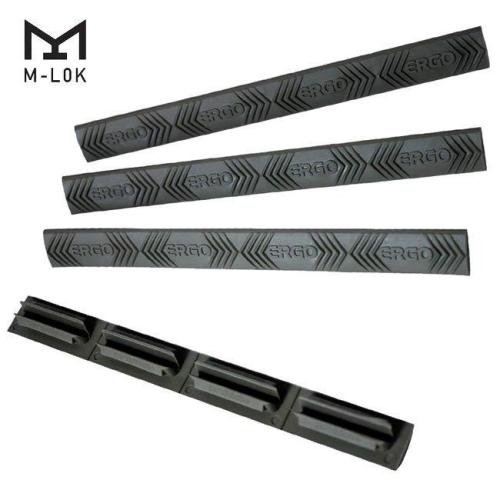 4-SLOT Modular WedgeLock Rail cover (4pk)Blk M-LOK