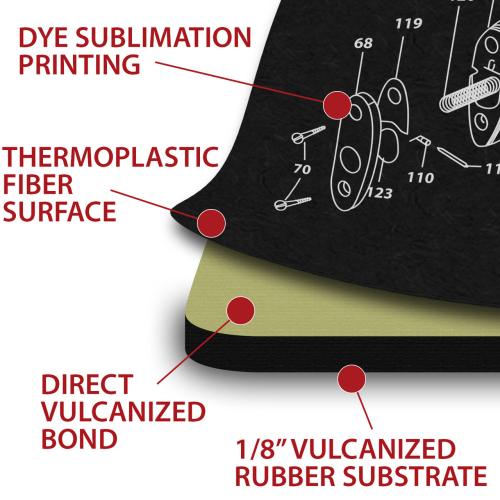 TekMat 12x36 Gun Cleaning Mat - AR-15