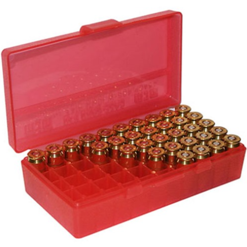 P50-9M - Ammo Box 50 Round Flip-Top 9mm 380 ACP