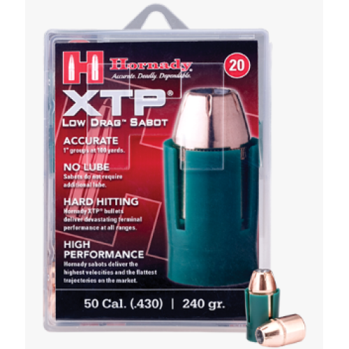 XTP .50cal W Sabot 240gr 20ct