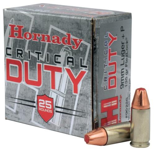 Critical Duty 9mm +P 135GR FLX