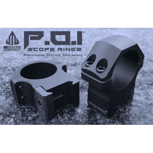 P.O.I® 30mm Picatinny Scope Rings, Medium Profile - UTG PRO®