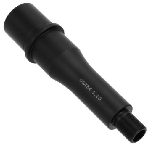 4.5" 9mm Barrel, 1:10 Twist, 1/2-36 TPI, Nitride