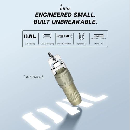 iUltra OAL Keychain Flashlight