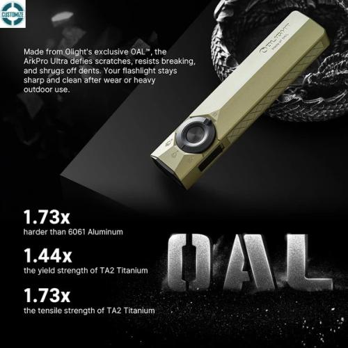 ArkPro Series – Flat Unibody EDC Flashlight with Multi-Light Sources