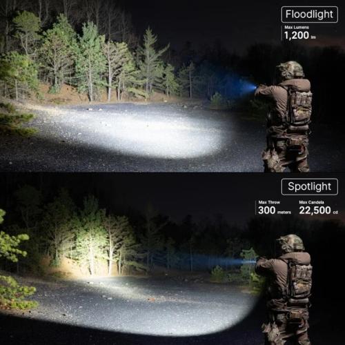 PL X Tactical Weapon Light 1,200 Lumens Dual Beams