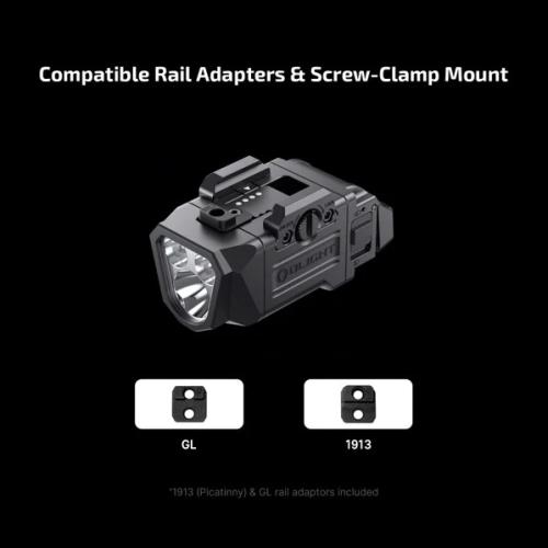 PL X Tactical Weapon Light 1,200 Lumens Dual Beams