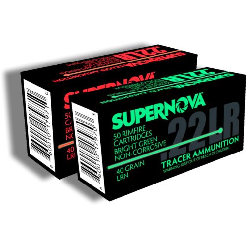 22 LR TRACER ROUNDS 50ct (GREEN)