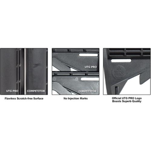 UTG Pro® 6-Position Mil-spec Stock Assembly, Black