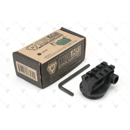 Strike AR Picatinny Stock Adapter - Black